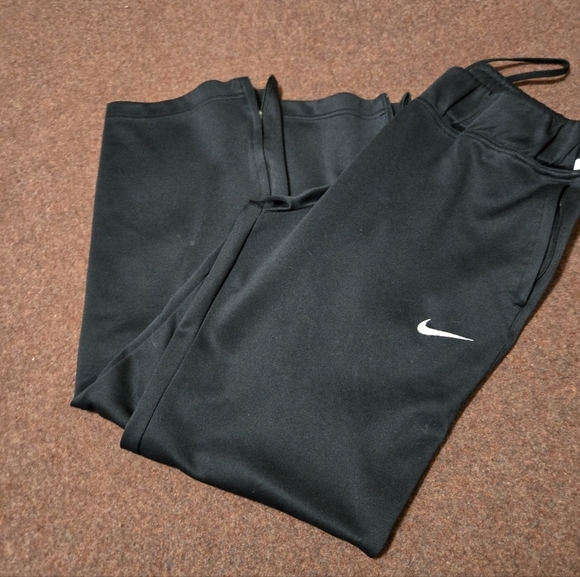 Nike Other - Nike DriFit Pants Men's Size Medium  Zip Leg Bottoms Drawstring Waist Pockets